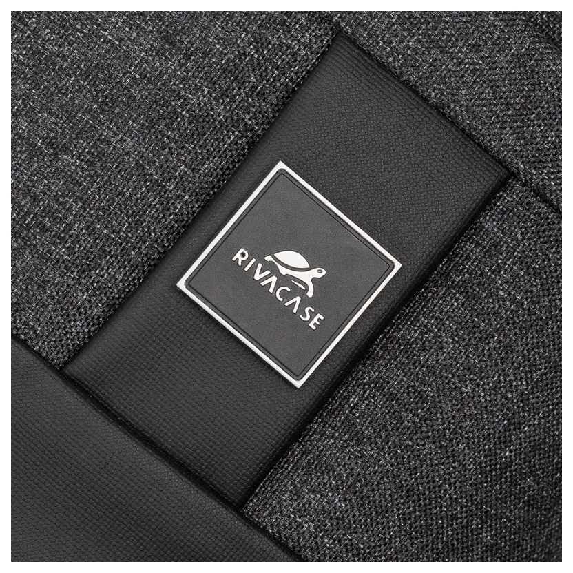 Geantă pentru Laptop RivaCase Lantau, 15.6", Poliester, Negru