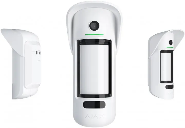 Detector de mișcare Ajax MotionCam Outdoor, Alb