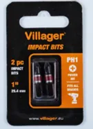 Biti de impact Villager PZ2-2pcs 50mm