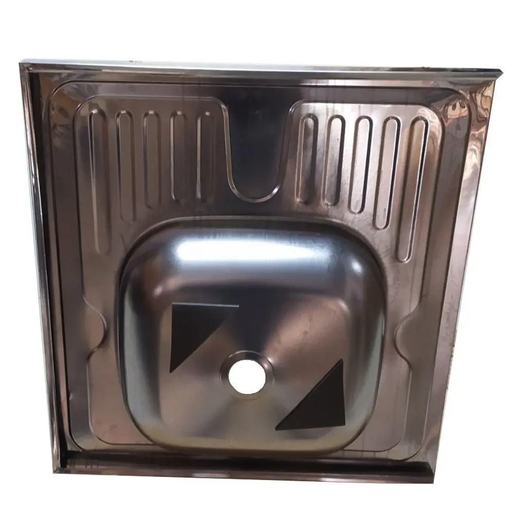 Chiuveta INOX UKR 60x60 cm 0:4 mm (Stinga)
