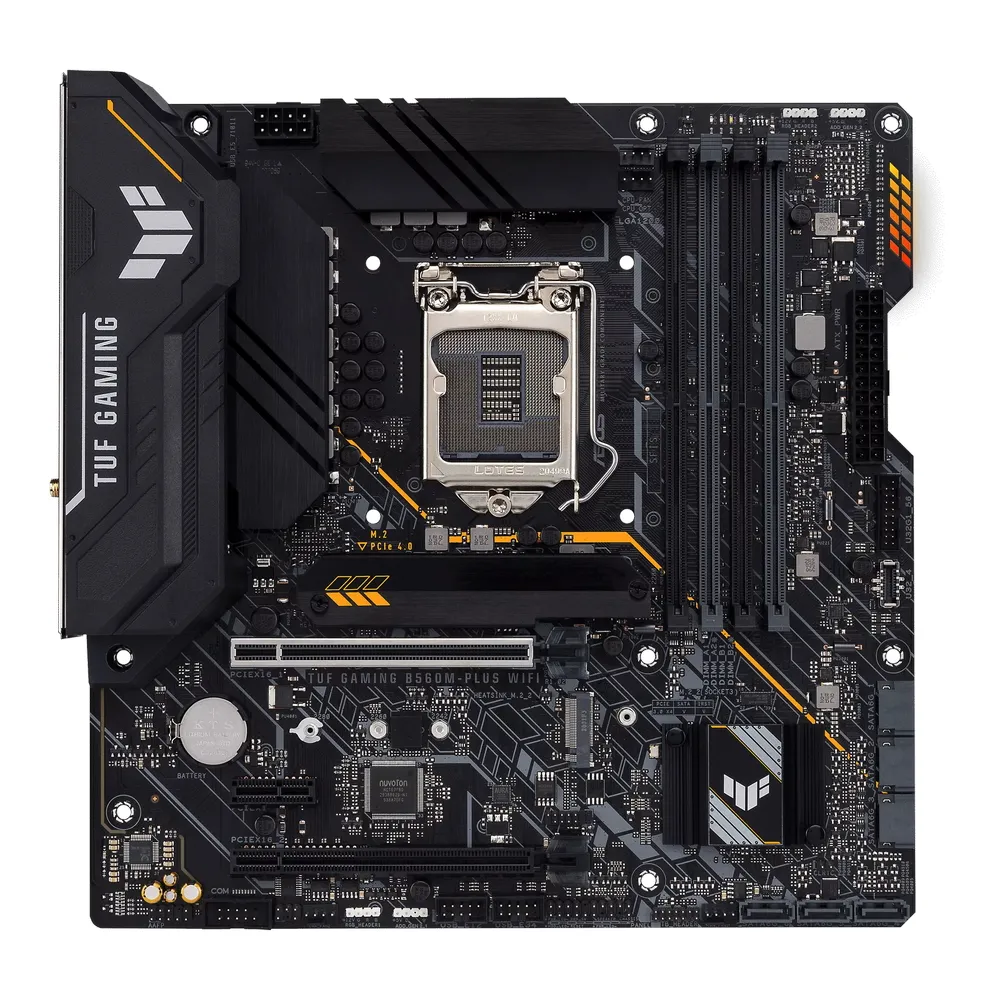 Placă de bază ASUS TUF GAMING B560M-PLUS WIFI, Intel B560, Micro-ATX