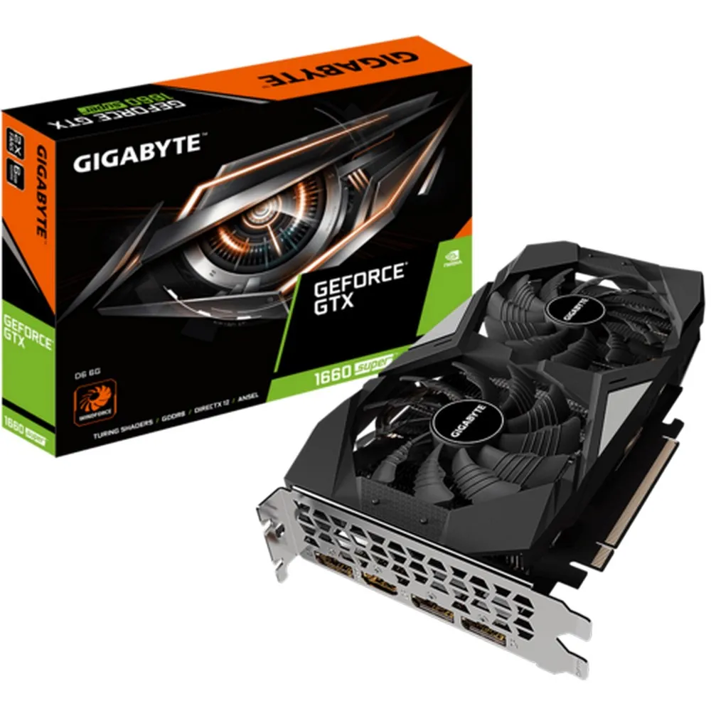 Placă Video Gigabyte GV-N166SD6-6GD,  6GB GDDR6 192bit