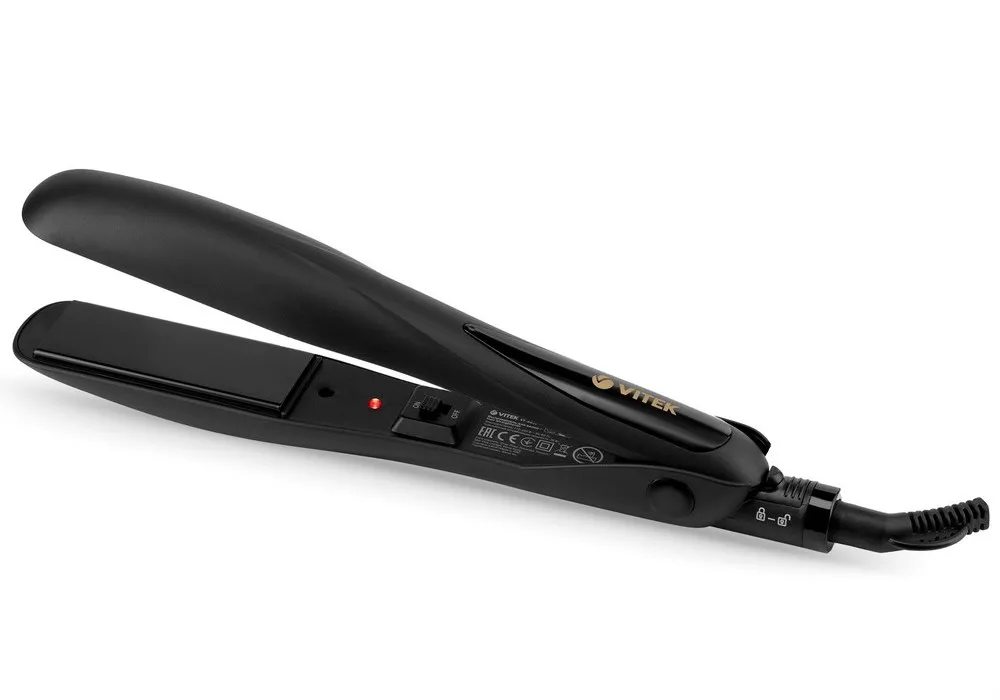 Placă de îndreptat părul VITEK VT-8402, Negru