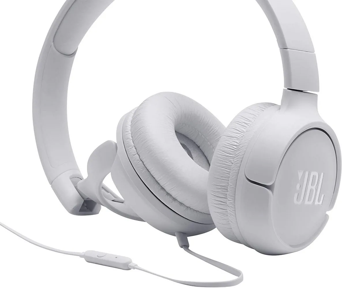 Căști JBL Tune 500, Alb