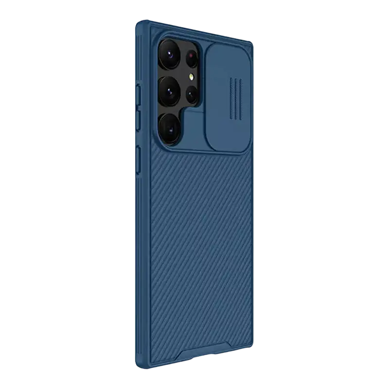 Husă Nillkin Galaxy S23 Ultra Camshield Pro, Albastru