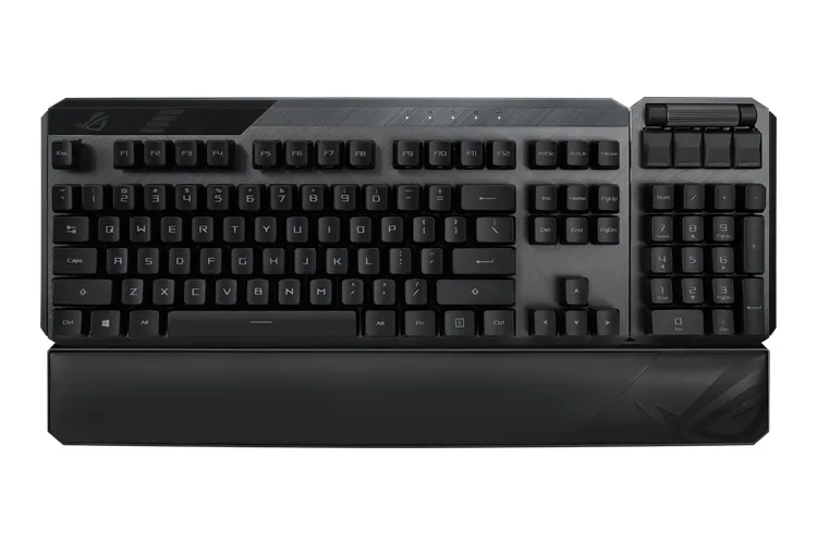 Tastatură ASUS ROG Claymore II, Fără fir, Negru