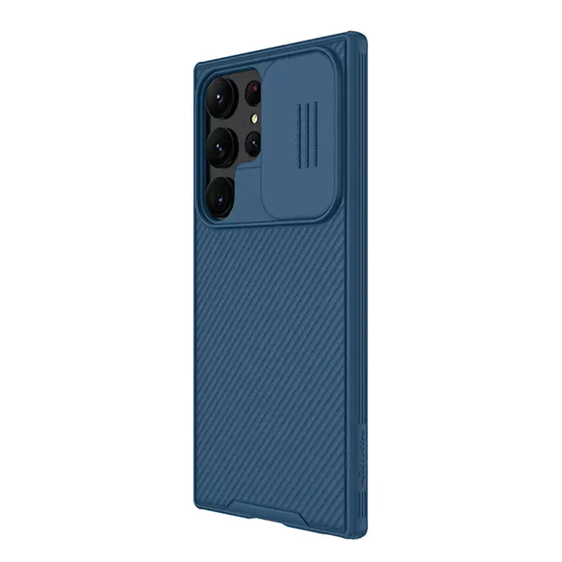 Husă Nillkin Galaxy S23 Ultra Camshield Pro, Albastru