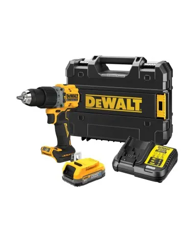 Masina de gaurit/insurubat cu percutie pe acumulator DeWALT DCD805E1T-QW XR BL Li-Ion 18V 1 x powertack, 2vit.
