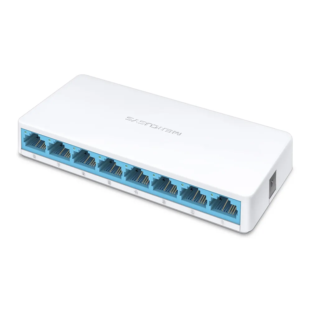 Switch de rețea MERCUSYS MS108, 8x 10/100 Mbps