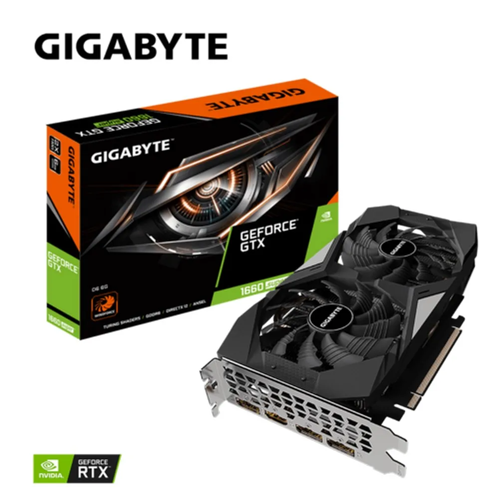 Placă Video Gigabyte GV-N166SD6-6GD,  6GB GDDR6 192bit
