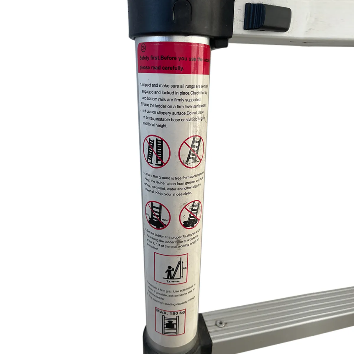 Scara telescopica TechnoWorker 7 trepte 