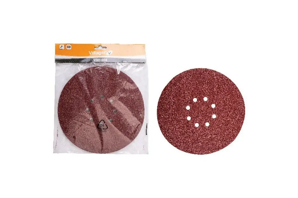 Hartie abraziva cu gauri Villager 255mm P60  5in1