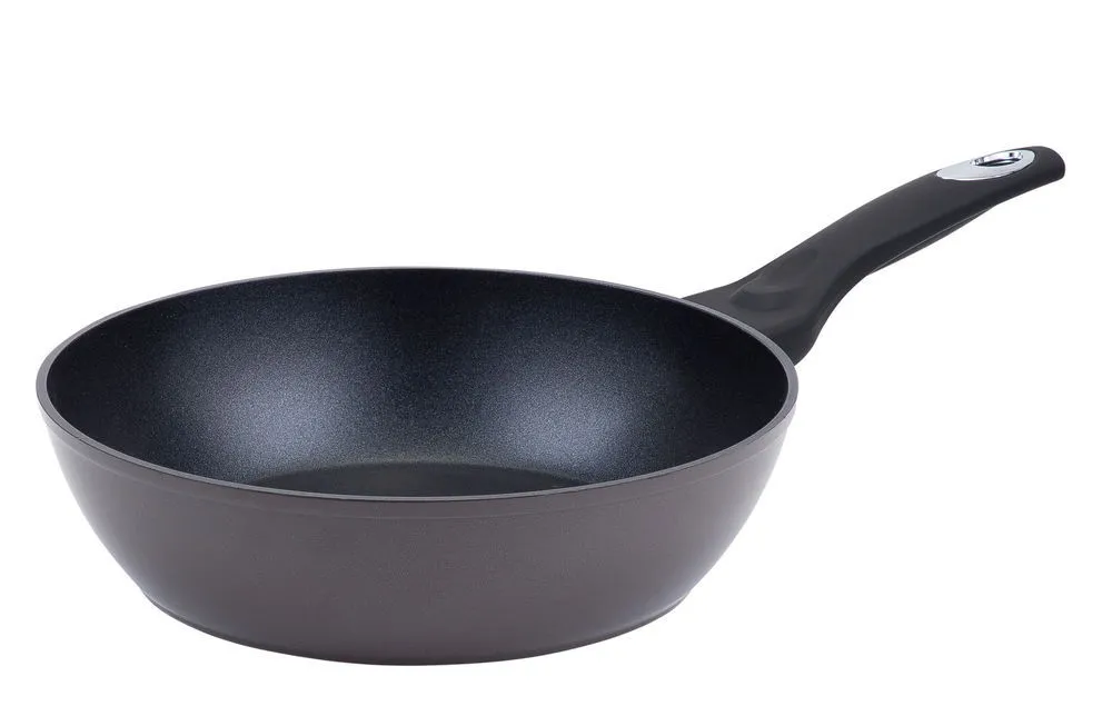 Tigaie adâncă RESTO 93031, 24cm, Negru