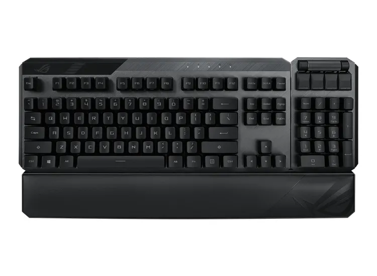 Wireless Gaming Keyboard Asus ROG Claymore II, Optical, Modular, RGB, 2.4 Ghz, US Layout