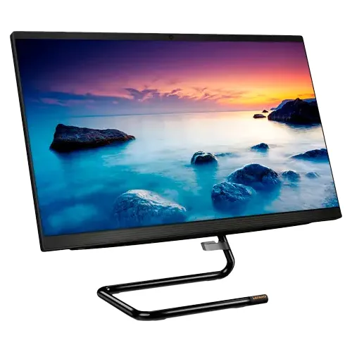 Computer All-in-One Lenovo IdeaCentre 3 24IMB0, 23,8", Intel Core i3-10100T, 8GB/256GB, Fără SO, Negru