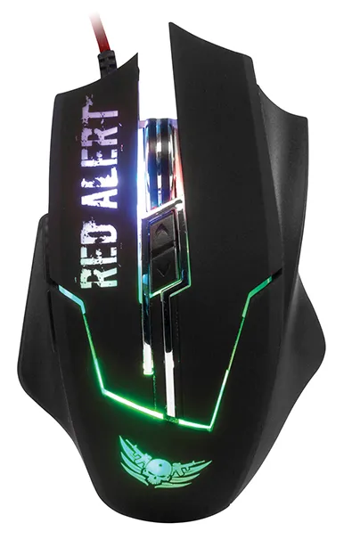 Gaming Mouse QUMO Red Alert, Negru
