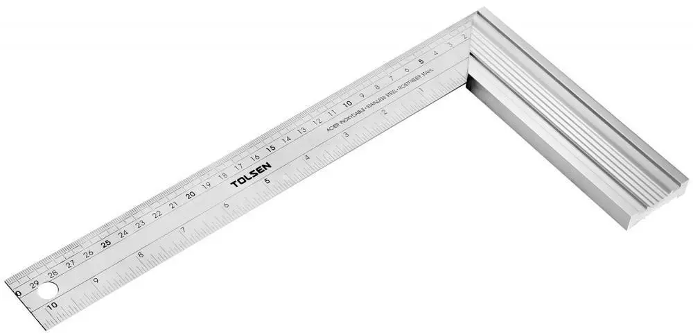 Echer din otel cu aluminium TOLSEN 300 mm (Industrial)