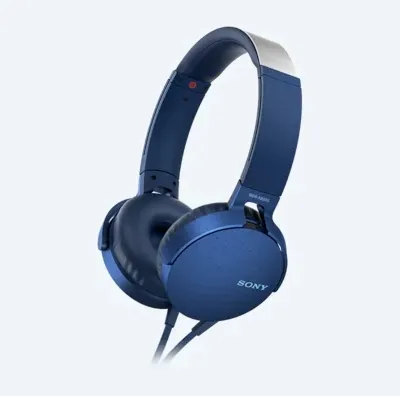 Căști SONY MDR-XB550AP, Albastru