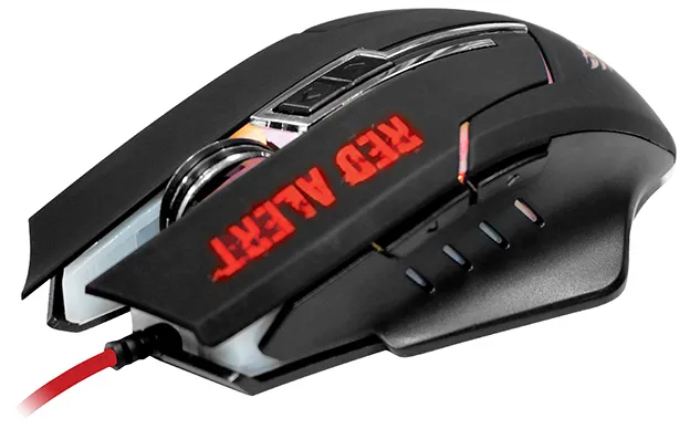 Gaming Mouse QUMO Red Alert, Negru
