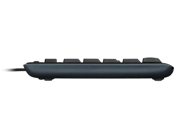 Tastatură Logitech K200, Cu fir, Negru