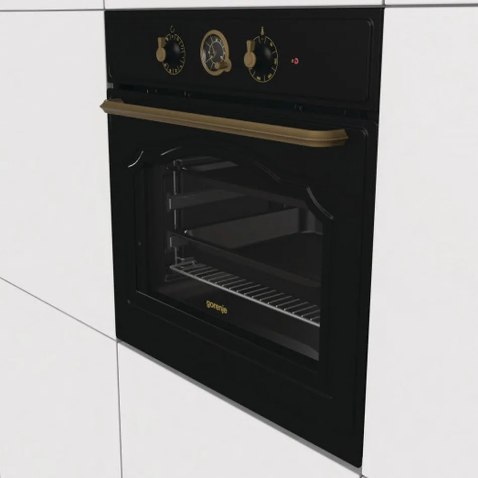 Cuptor Electric Gorenje BO 7732 CLB, Negru