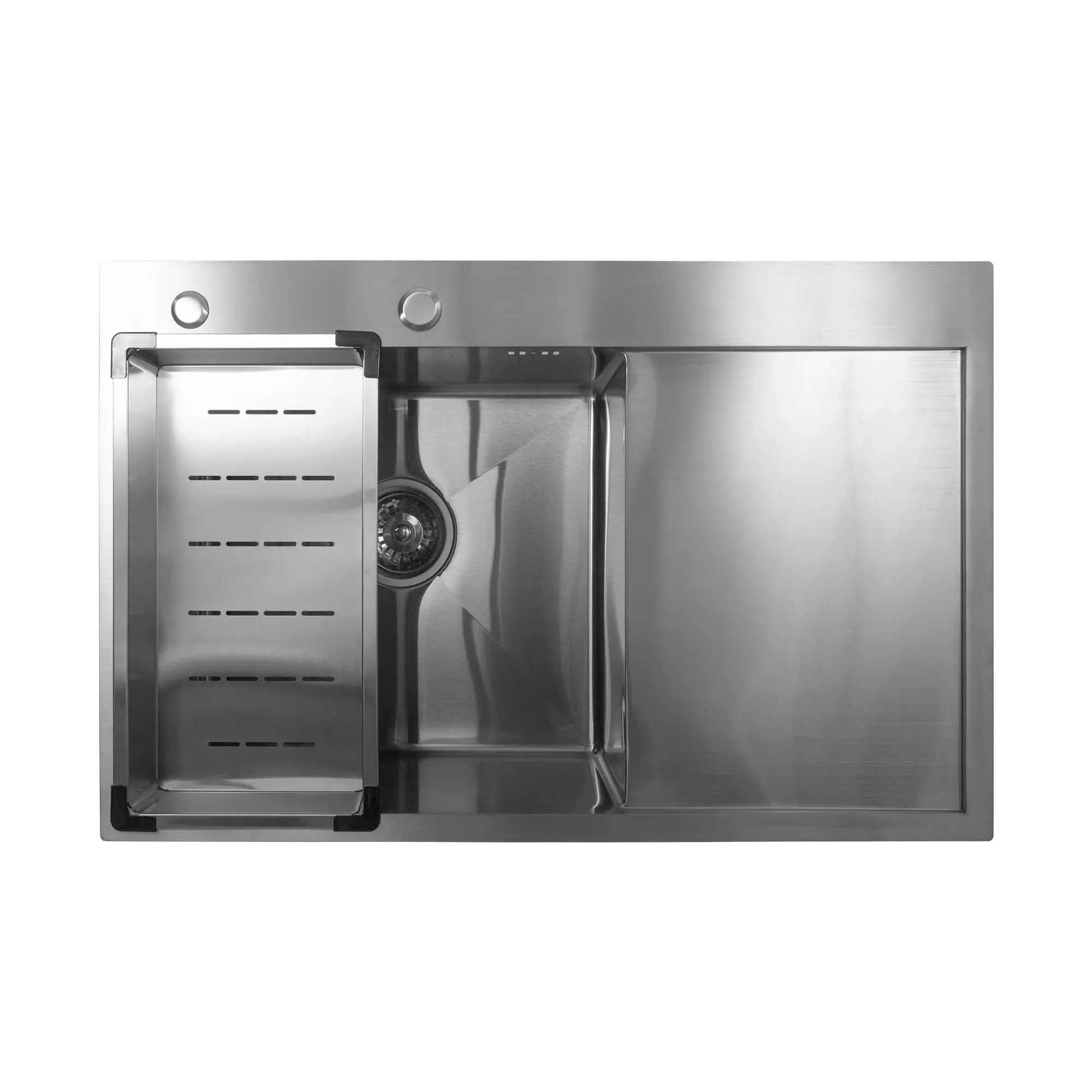 Chiuveta handmade SanDonna HD7850 (Crom satin)