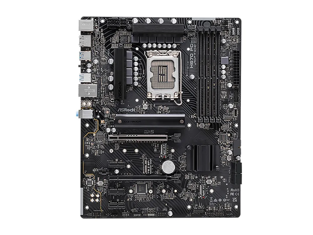 Placă de bază ASRock H670 PG RIPTIDE, LGA1700, Intel H670, ATX