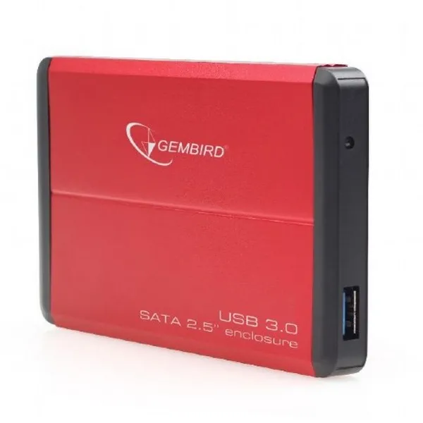 Carcasă externă Gembird EE2-U3S-2-R, Roșu (EE2-U3S-2-R)