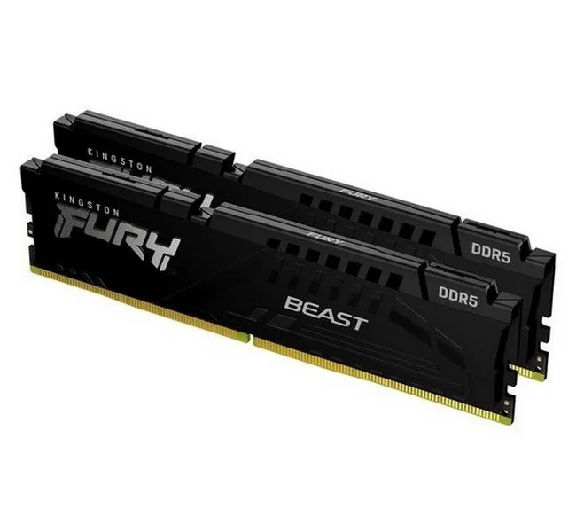Memorie RAM Kingston FURY Beast, DDR5 SDRAM, 6000 MHz, 64GB, KF560C40BBK2-64