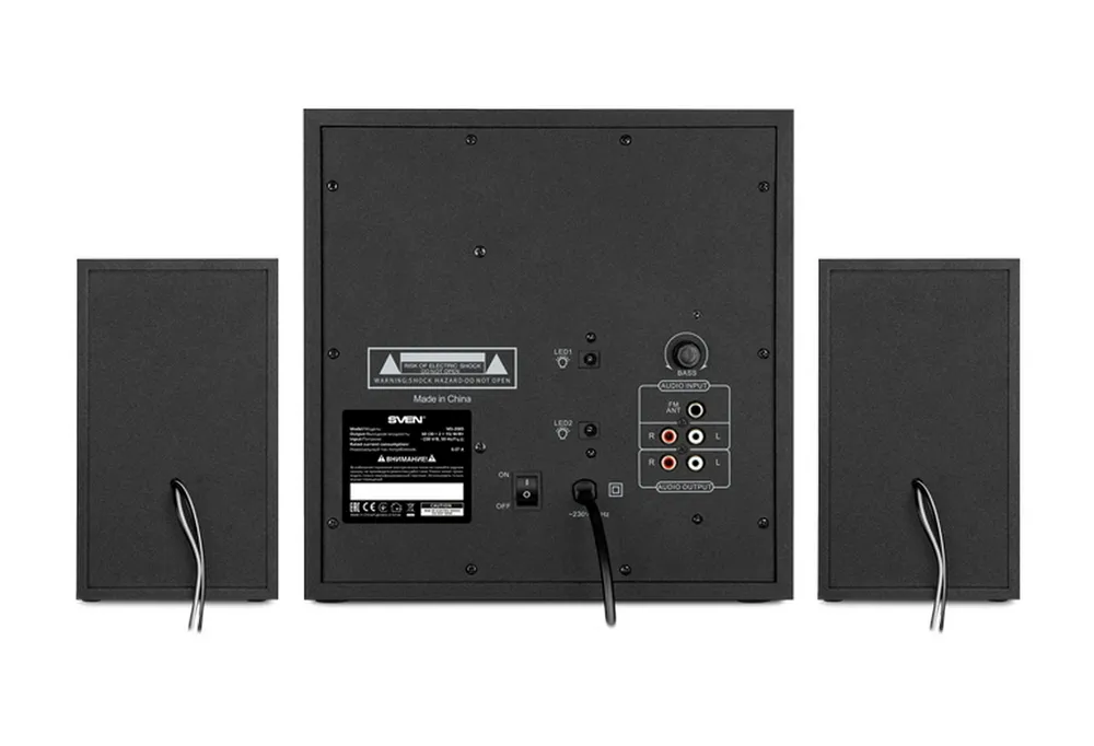 Boxe pentru calculator 2.1 SVEN MS-2085, Negru