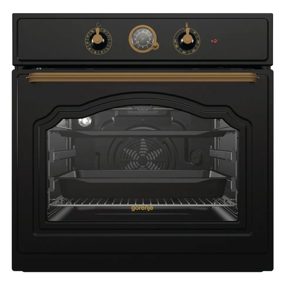 Cuptor Electric Gorenje BO 7732 CLB, Negru