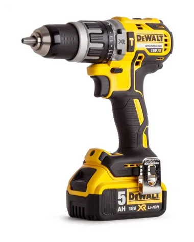 Masina de gaurit/insurubat cu percutie si acumulator DeWALT DCD796P2-QW XR BL Li-Ion 18V 5.0Ah 2vit.