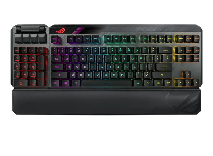 Wireless Gaming Keyboard Asus ROG Claymore II, Optical, Modular, RGB, 2.4 Ghz, US Layout