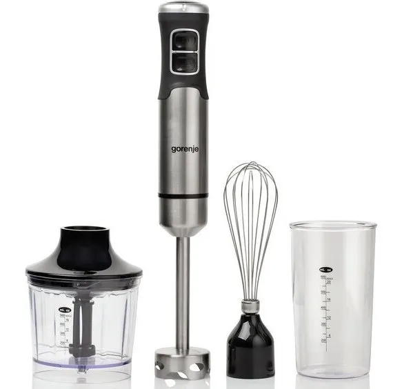 Blender de mână Gorenje HBX1000XE, Argintiu