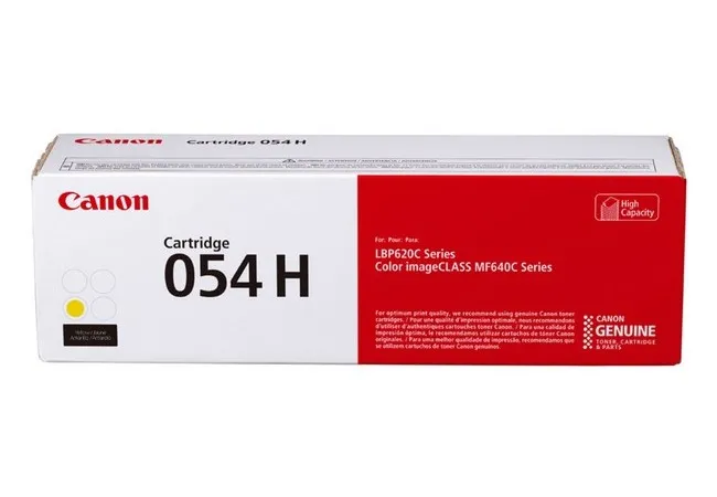 Cartuş Canon CRG-054H, Galben