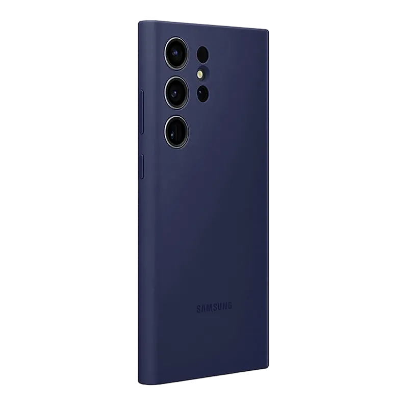 Husă Samsung Silicone Cover Galaxy S23 Ultra, Bleumarin