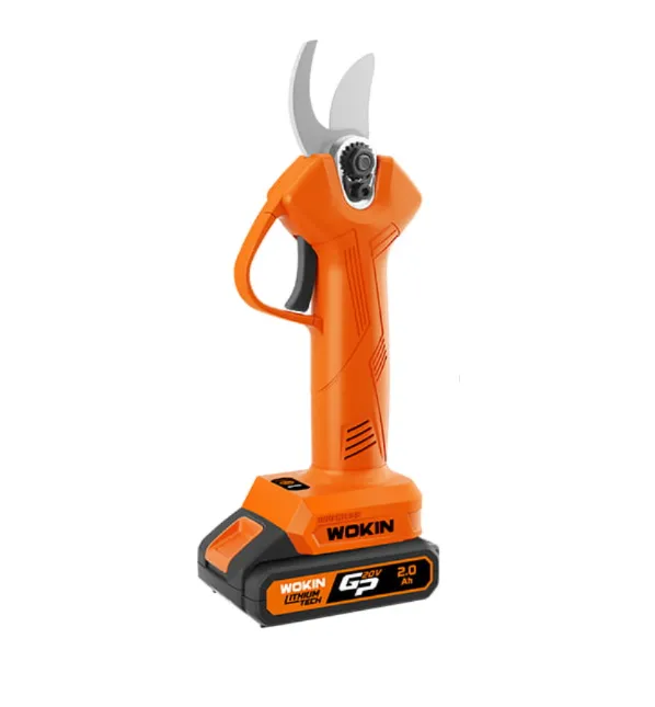 Foarfeca de gradina cu acumulator 2x2Ah Wokin 20V 