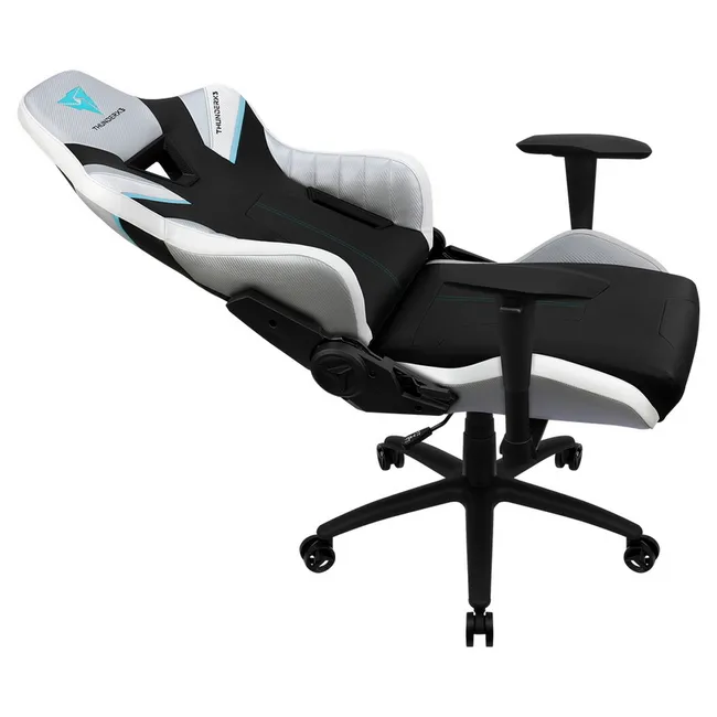 Scaun Gaming ThunderX3 TC5, PU Piele, Negru/Alb