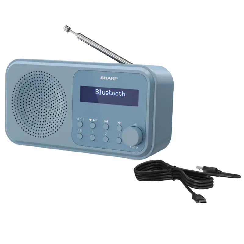 Radio portabil Sharp DR-P420BLV01, Albastru