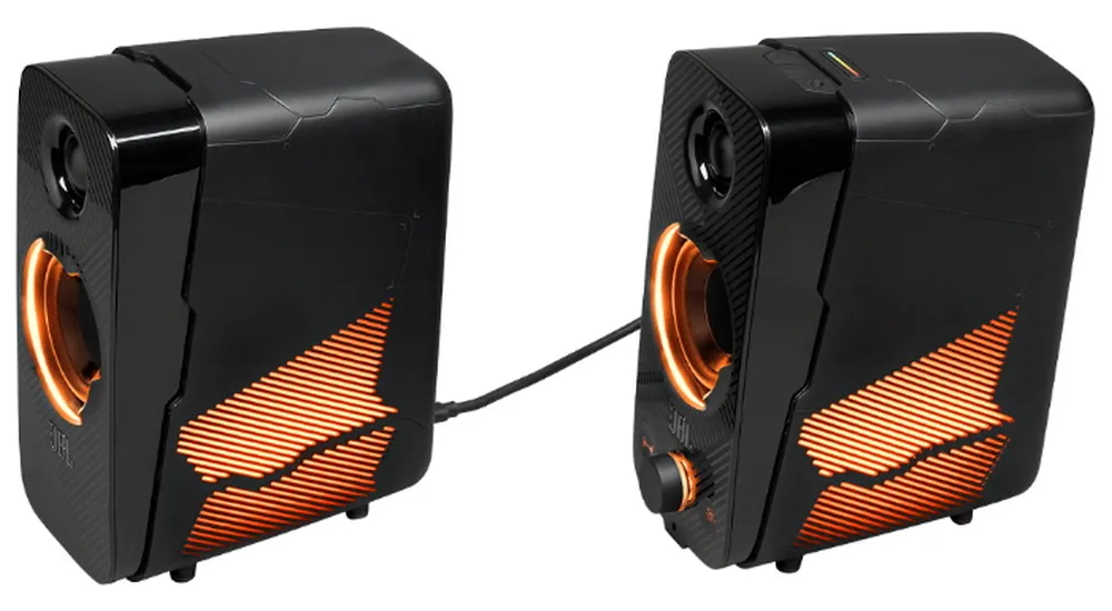 Boxe pentru calculator 2.0 JBL Quantum Duo, Negru