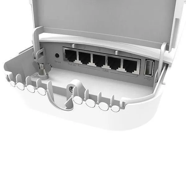 Punct de acces MikroTik OmniTIK 5 AC, Alb
