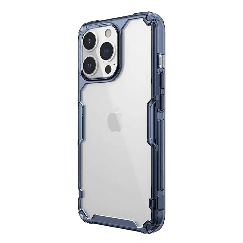 Husă Nillkin iPhone 13 - Ultra thin TPU - Nature Pro Magnetic, Albastru