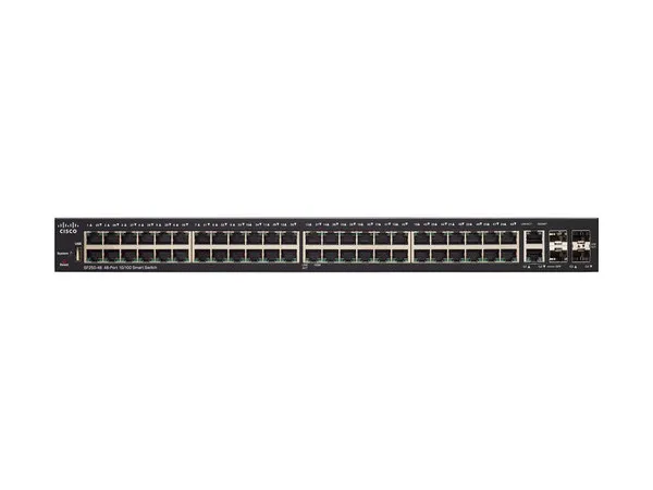 Switch de rețea Cisco SF250-48, 4x 10/100 Mbps, 4x SFP