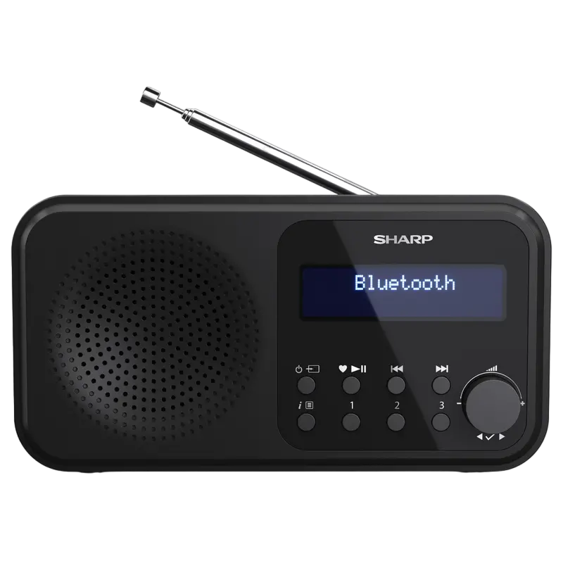 Radio portabil Sharp DR-P420BKV01, Negru