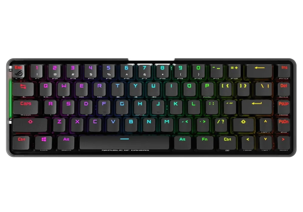 Tastatură ASUS ROG Falchion, Fără fir, Negru