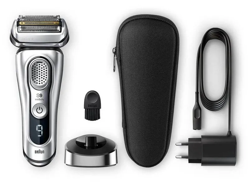 Aparat de ras electric BRAUN 9330S Silver, Argintiu