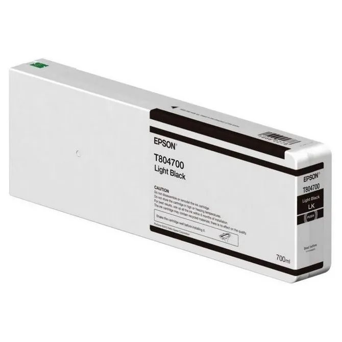 Cartuș de cerneală Epson T804 UltraChrome HDX/HD, 700ml, Negru