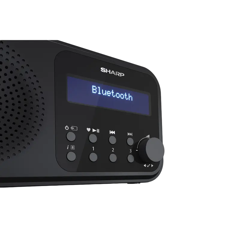 Radio portabil Sharp DR-P420BKV01, Negru