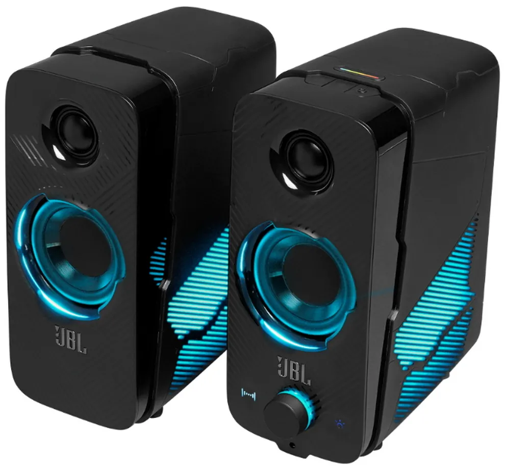 Boxe pentru calculator 2.0 JBL Quantum Duo, Negru