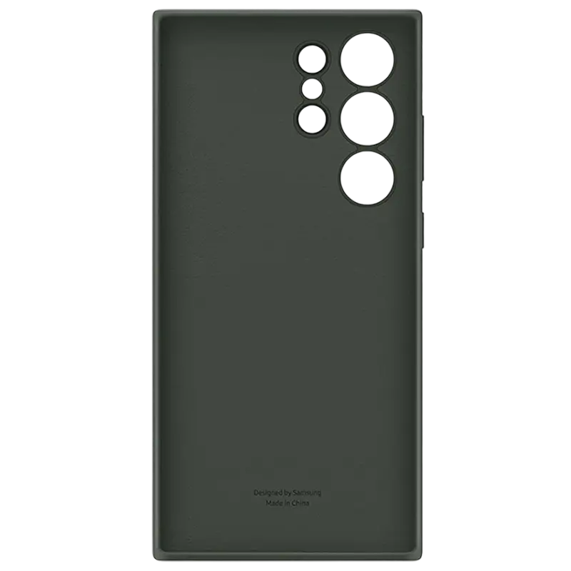 Husă Samsung Silicone Cover for Galaxy S23 Ultra, Khaki